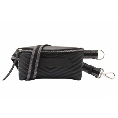 Belt Bag Coachella Black Quilted
