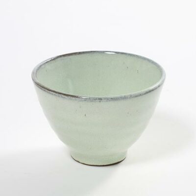 11 x 7.5 cm Stoneware Conic Aqua Cup
