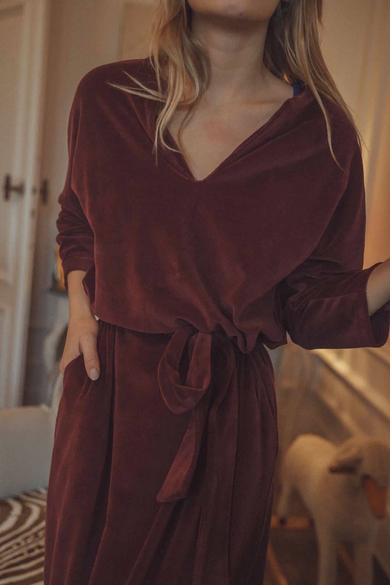 LOVESUNDAILY_Baleares_dress_aubergine