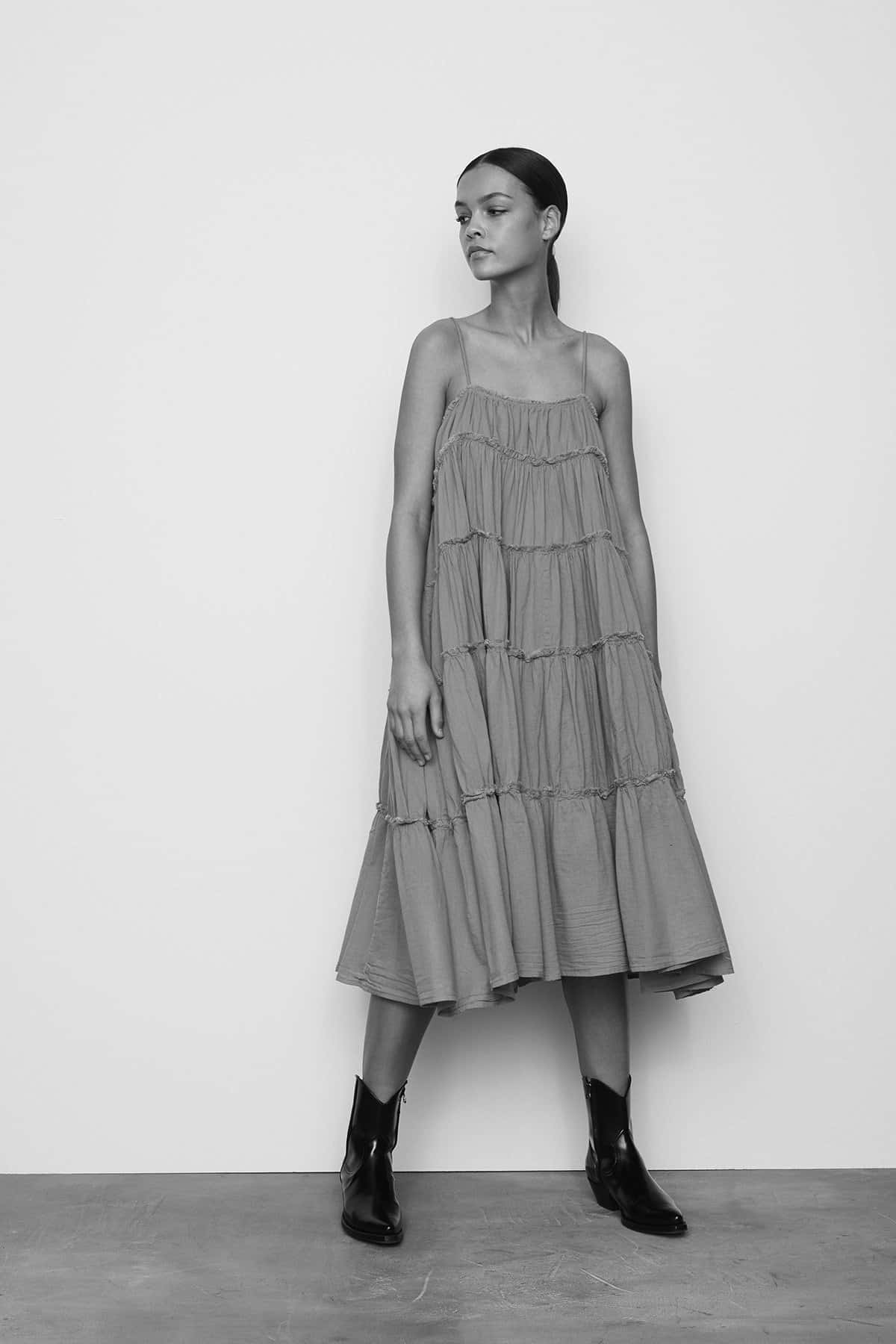 Kadie Cotton String Dress Margareta Concept Store