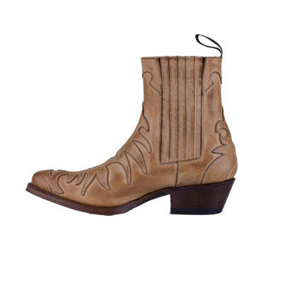 Western Ankle Boot – Tan