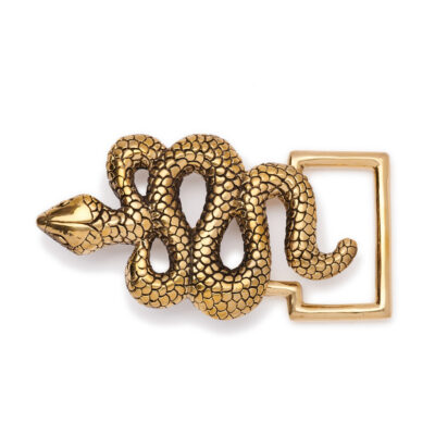 Golden Snake Buckle