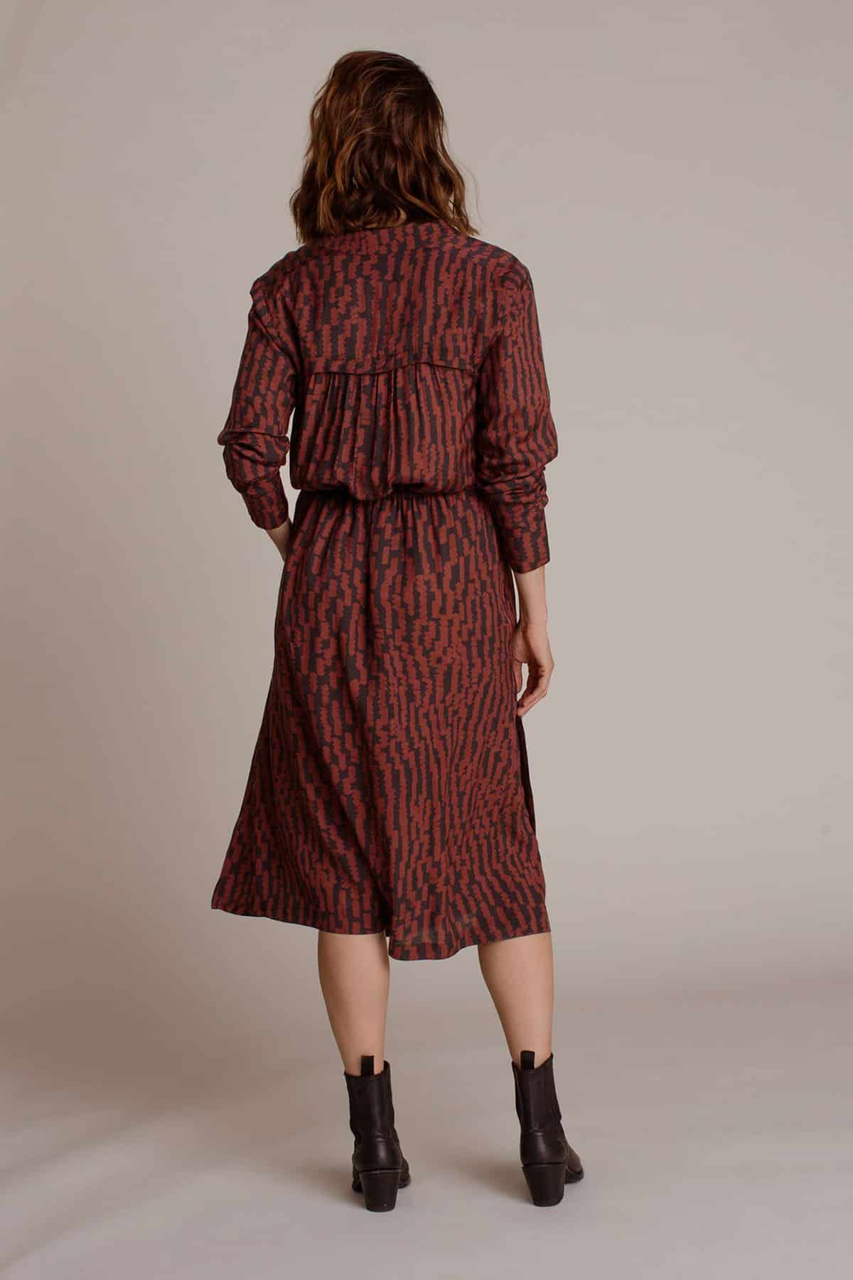 HUMANOID_DAVINA_Dress_MAROON_2
