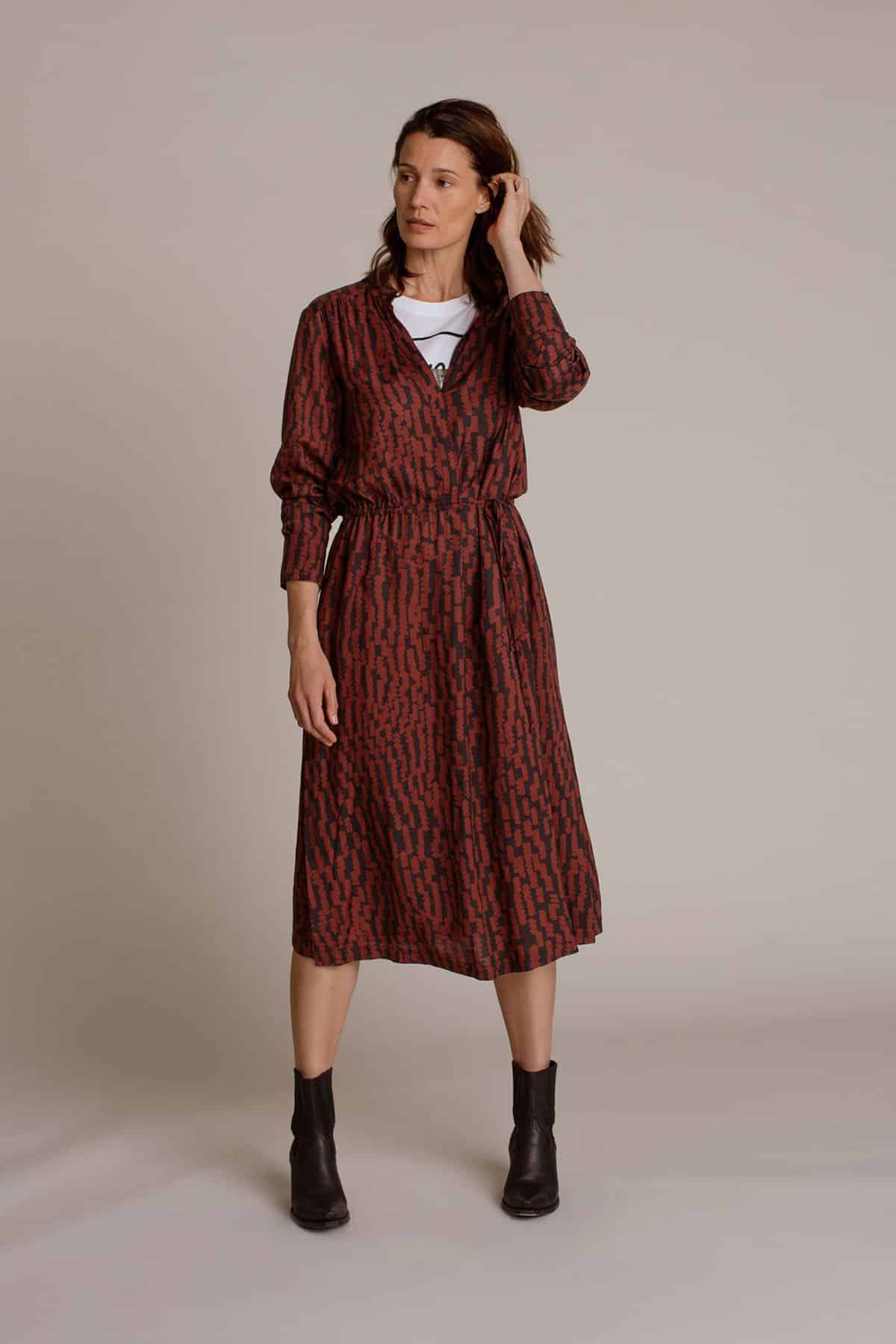 HUMANOID_DAVINA_Dress_MAROON_4