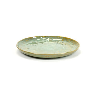 Set of 2 Seagreen Ceramic Pure Plates 20cm
