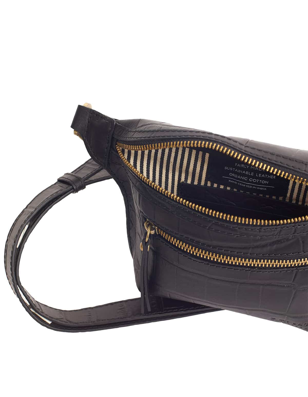 O-My-Bag_becks_bum_bag_croco_Black