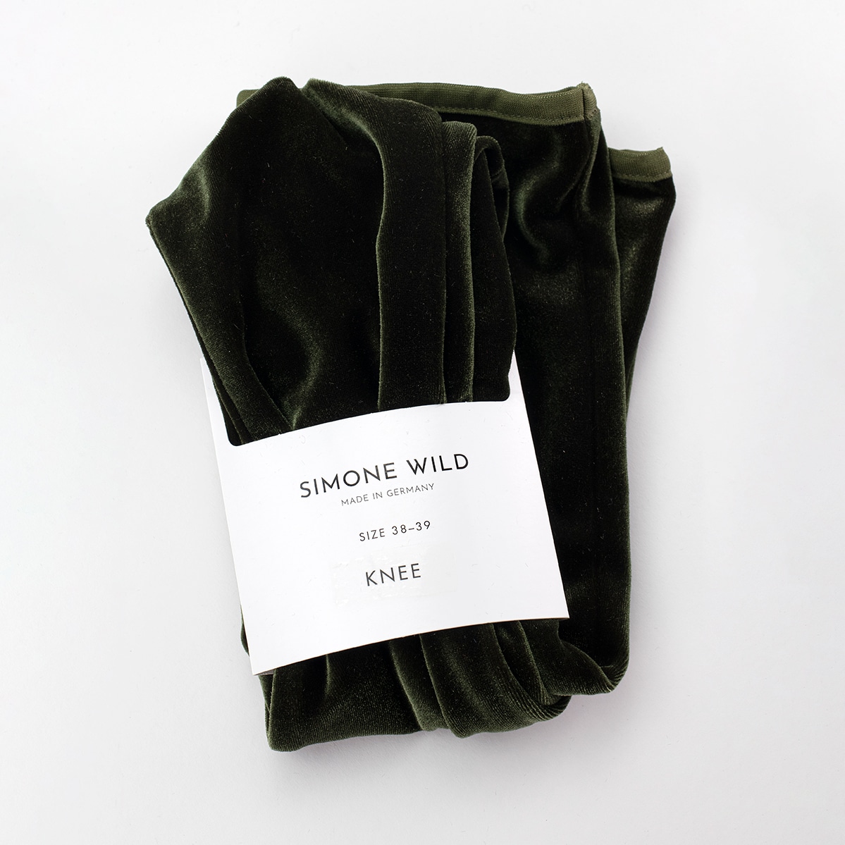 VEL_Olive Green Knee Socks Olive Green Knee Socks