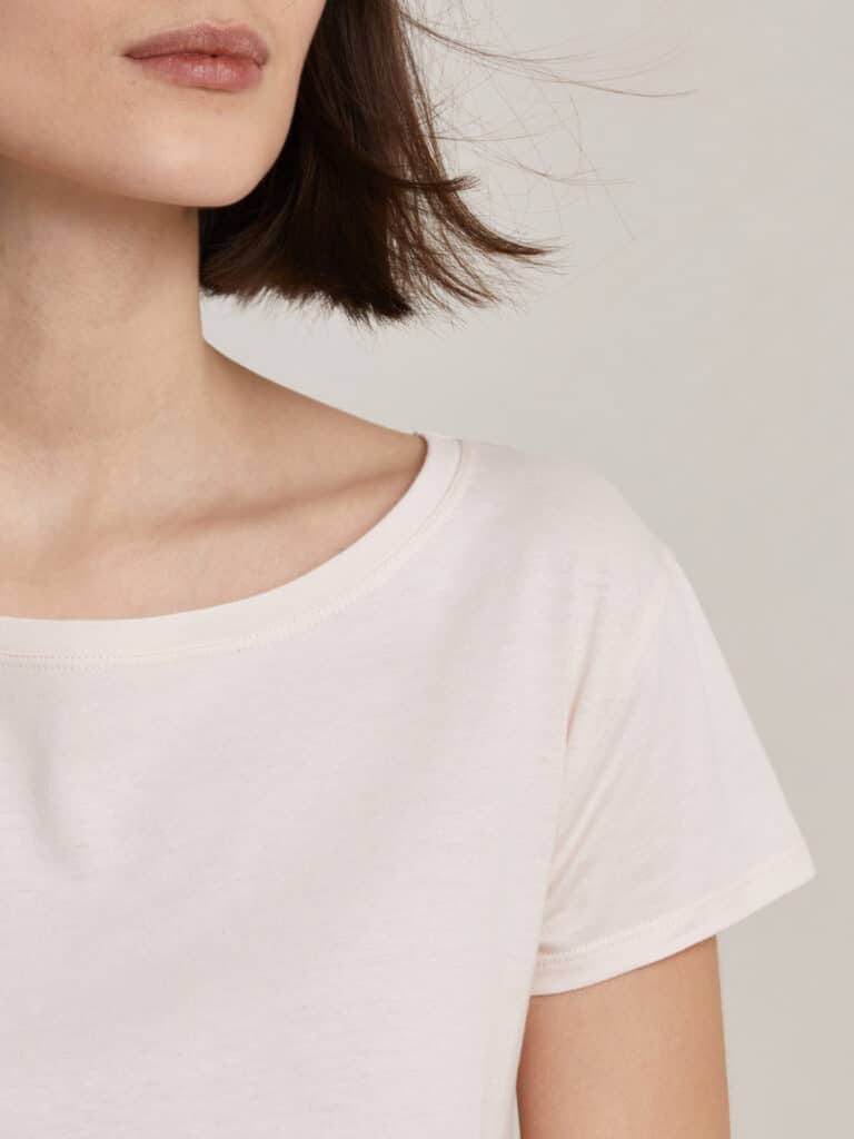 Hunkydory Nat t shirt Soft rose 6