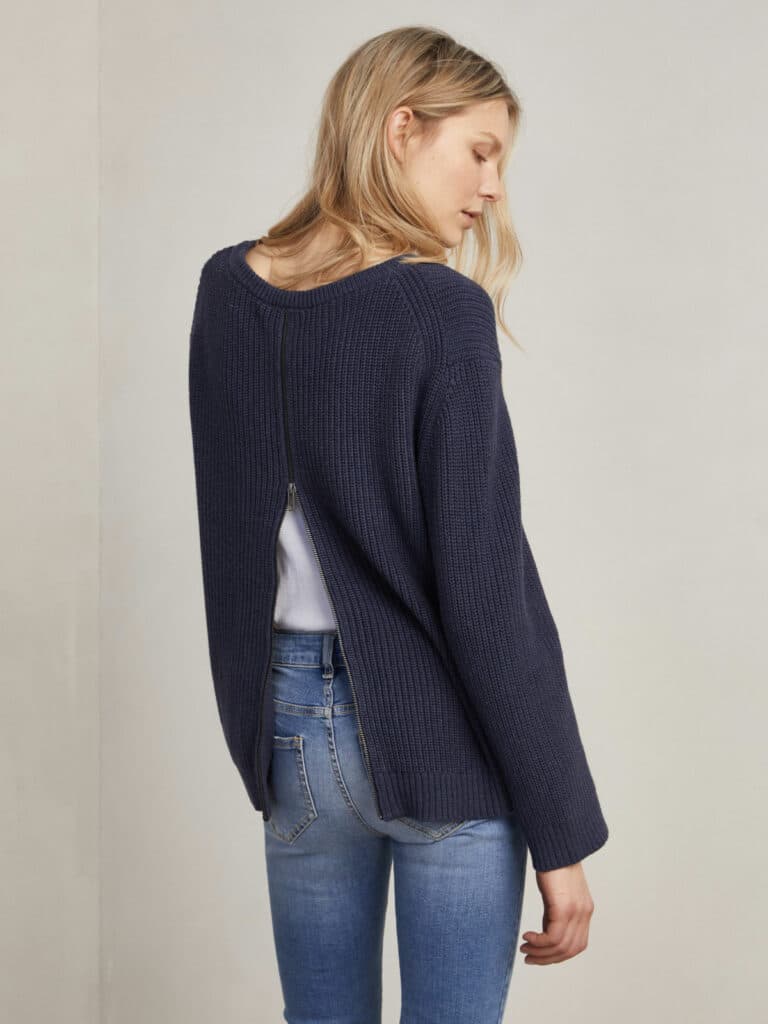 Hunkydory Robyn Sweater Navy 4