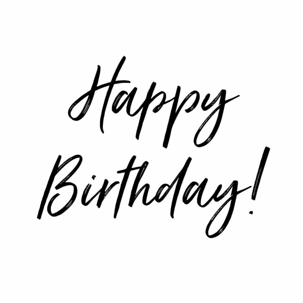 Virtual Gift Card Happy Birthday Margareta Concept Store