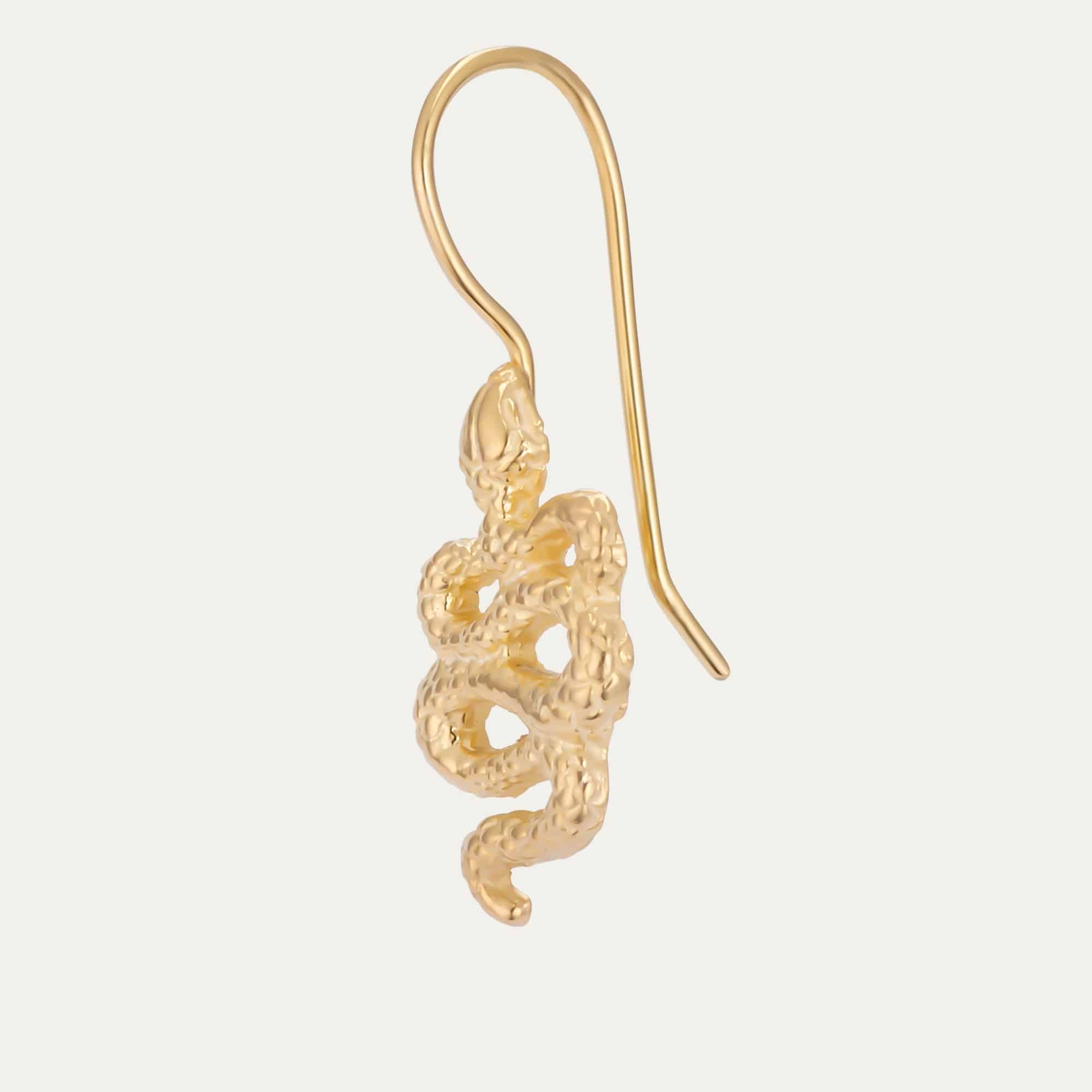 Claris-Virot_Earring_Snake_gold_1