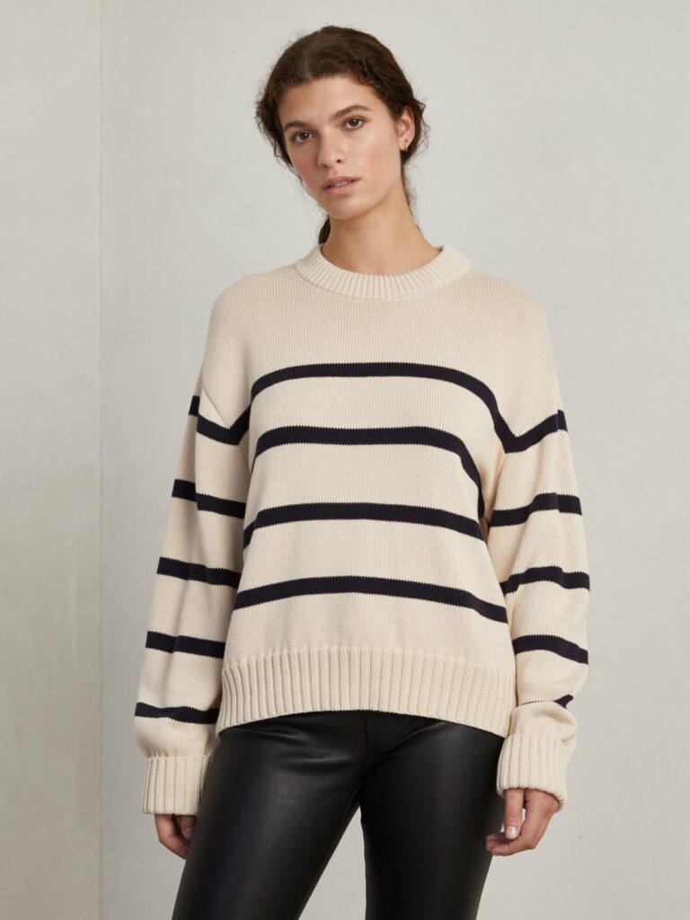 6710 b66a3af0e4 10000281 daniellasweater sand darkchicbluestripe frontcrop 1200