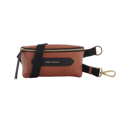 Coachella Brown Brass Belt Bag