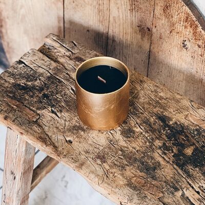 Dark Classic Gold Scented Candle