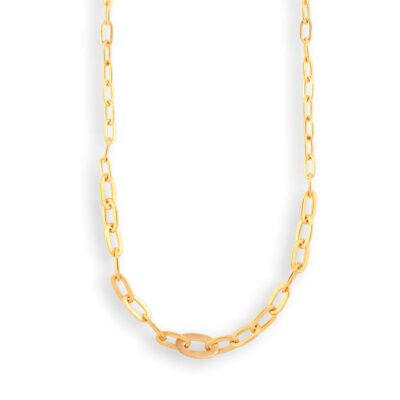 Row Gold Plated Necklace