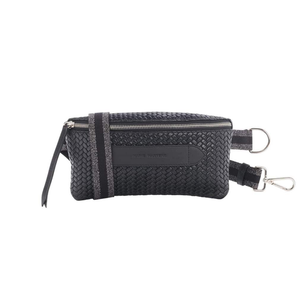 Coachella Black Braided Belt Bag | Margareta Concept Store