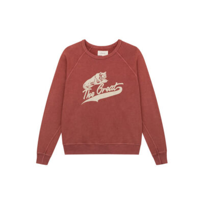 The Sun-Faded College Sweatshirt Cougar Graphic