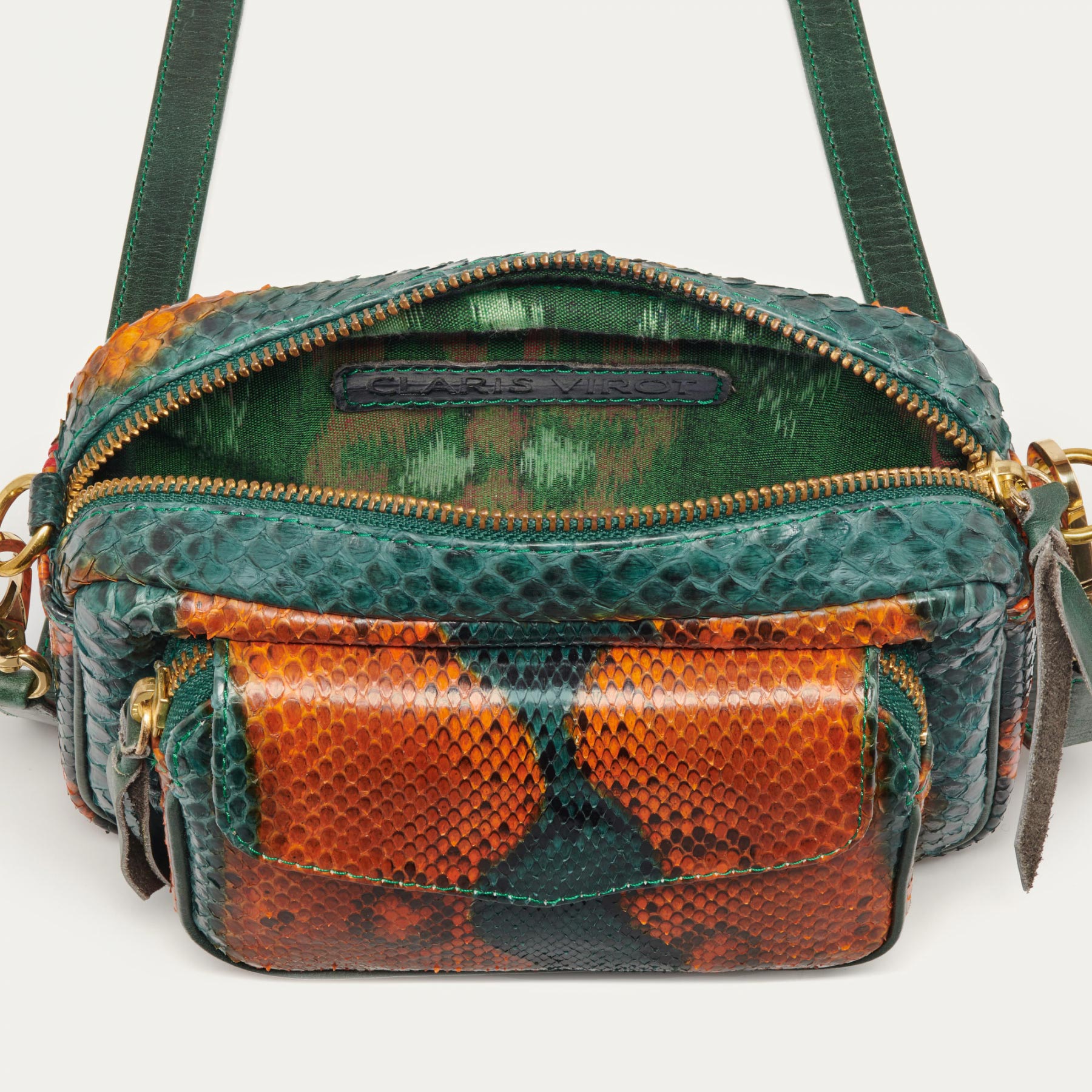 Claris-Virot_kingfisher-python-mini-charly-bag_2