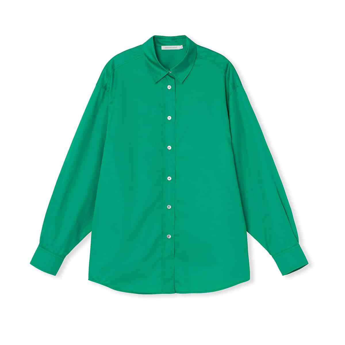 Aia Shirt - Cotton Green_1200px Aia Shirt