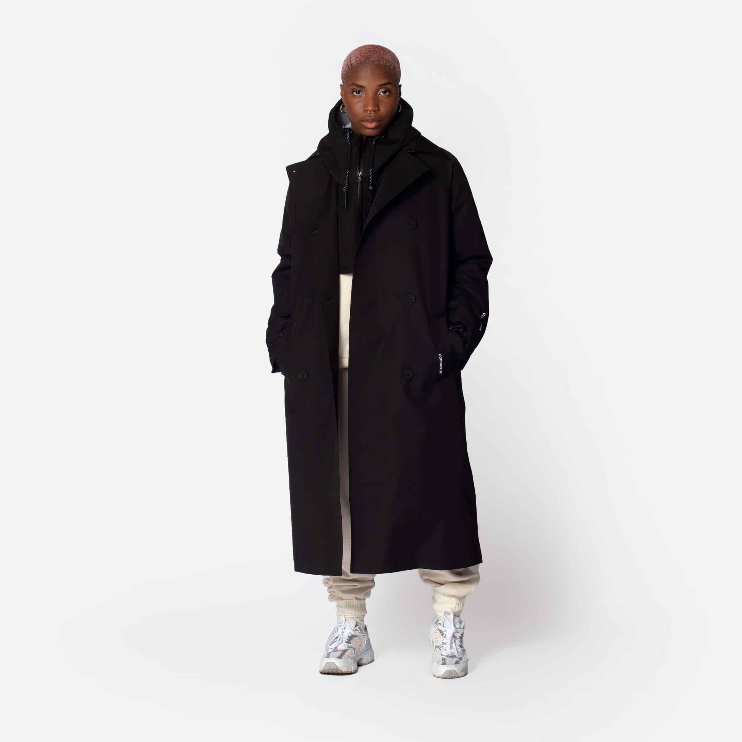 GOFRANCK_AW22_GALE_DEEP BLACK_2 Gale Trench Coat