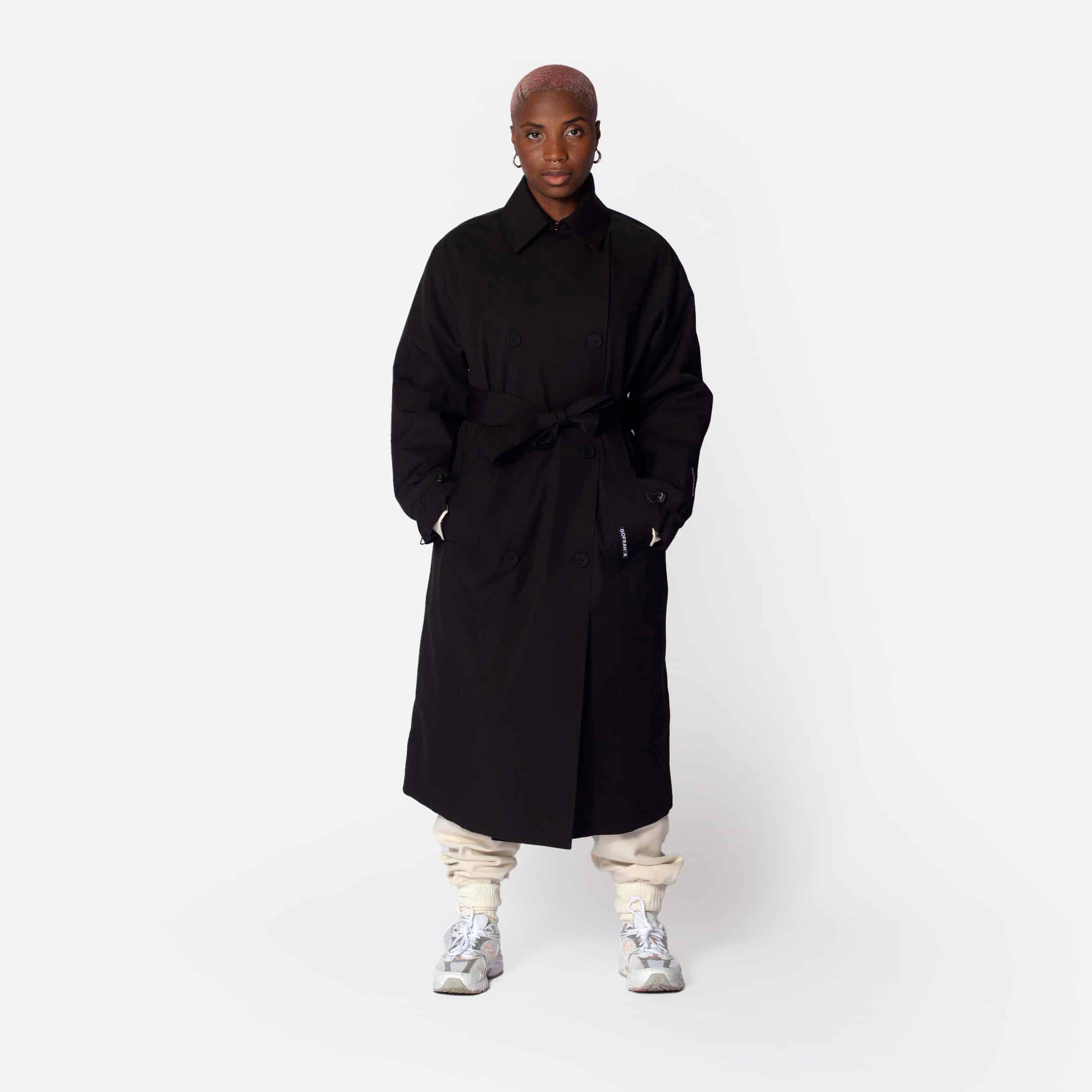 GOFRANCK_AW22_GALE_DEEP BLACK_4 Gale Trench Coat