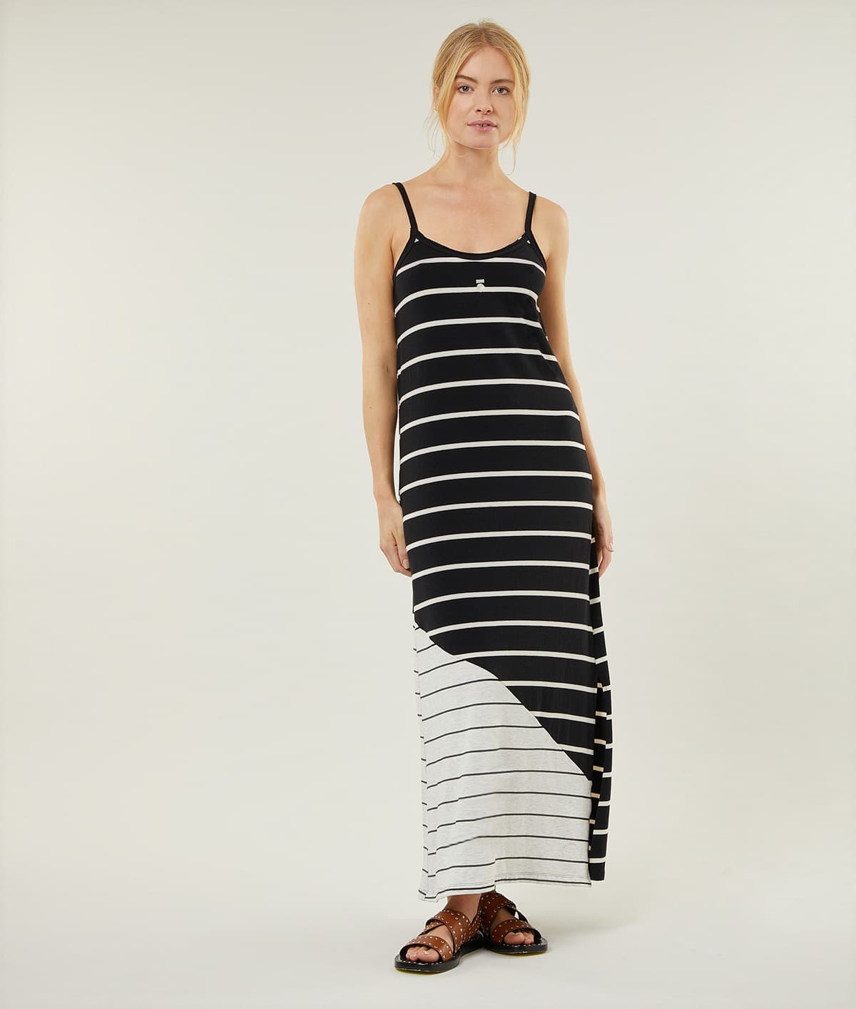 10DAYS_Strappy-dress-Stripes_1