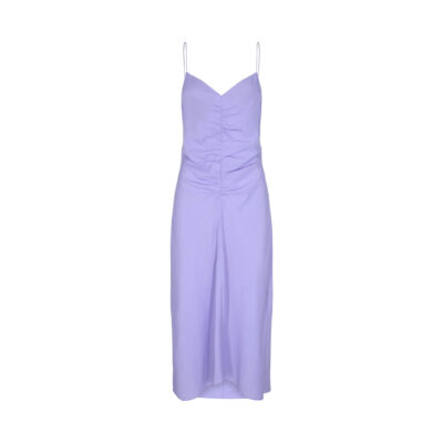 Valerie Drape Slip Dress Lavender