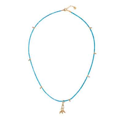 Chloé Long Necklace Turquoise