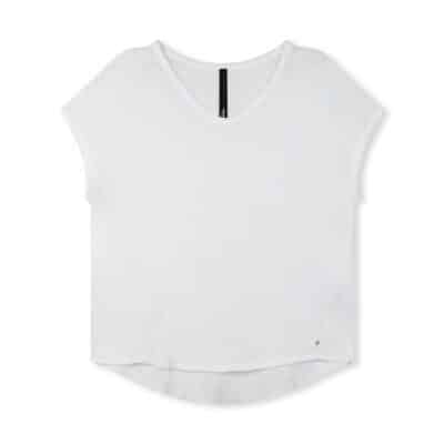 The V-Neck Tee White