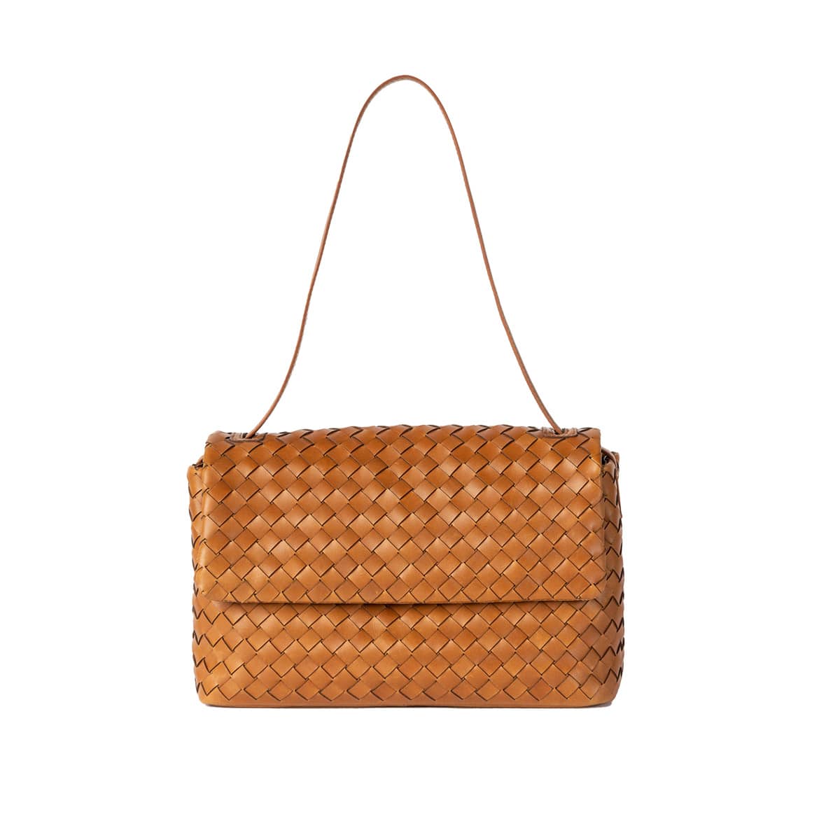 Kenzie-Cognac-Woven-Leather-Front_1200px