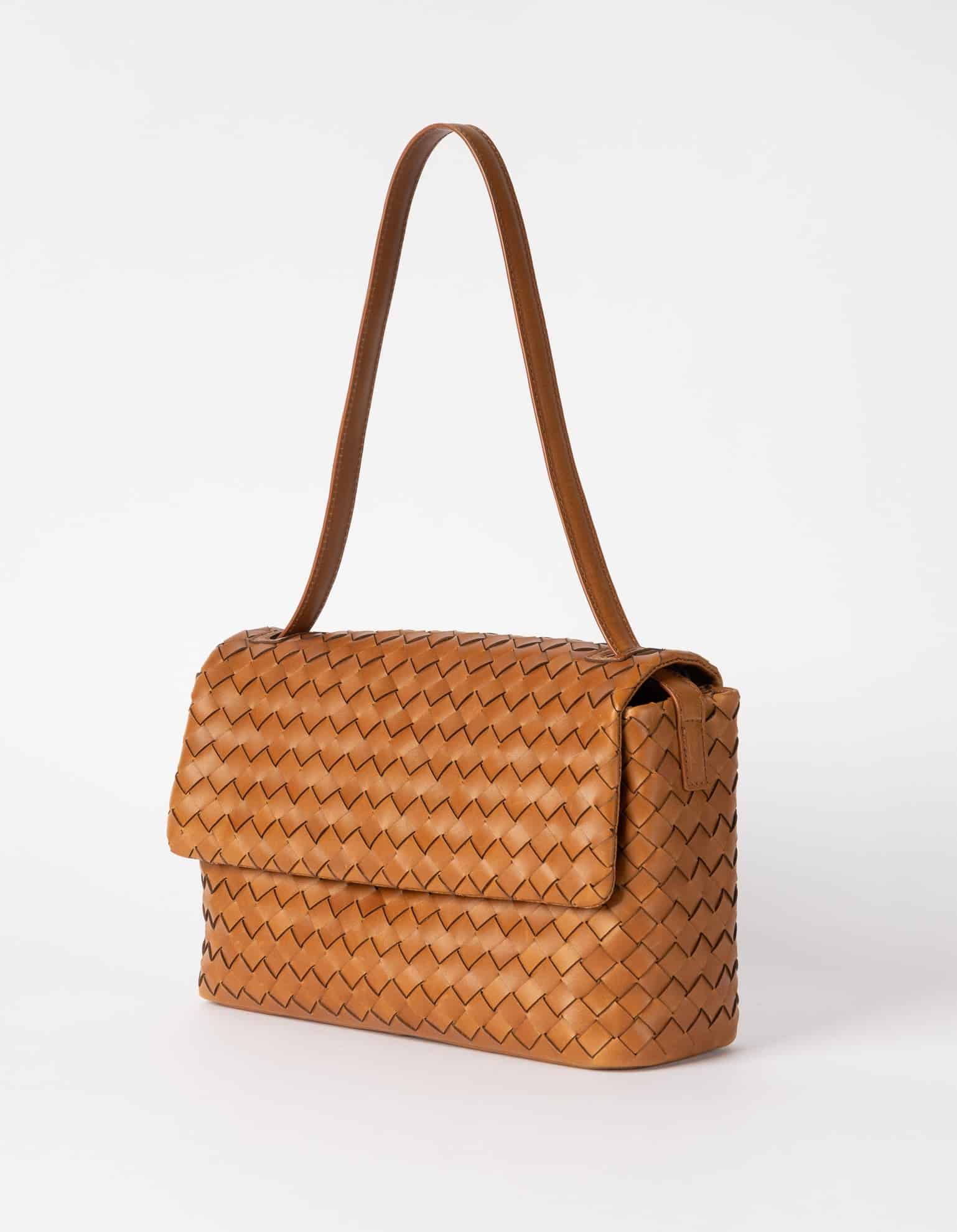 Kenzie-Cognac-Woven-Leather-Side