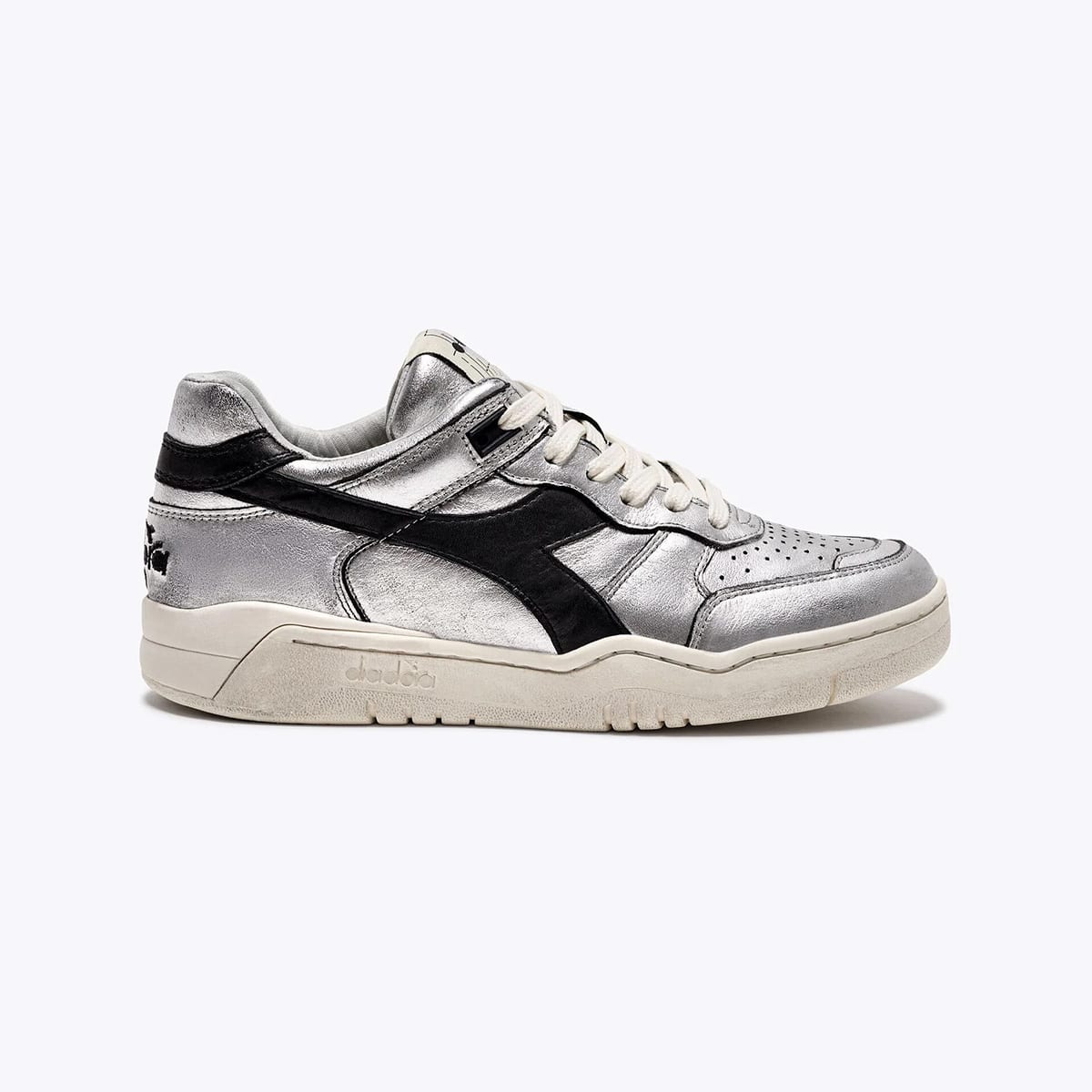 B.560 SILVER USED WN Diadora B.560 Silver Used WN