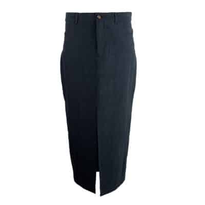 Georgia Skirt Linen Black