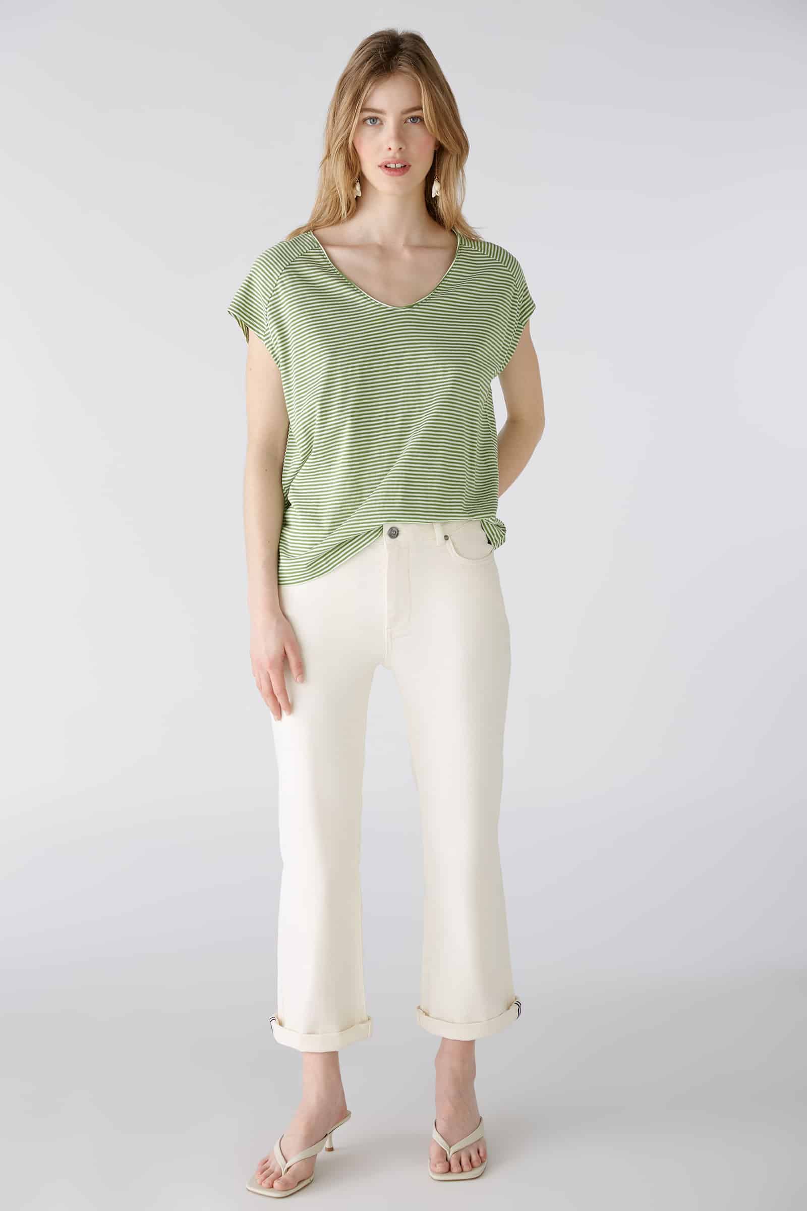 Oui-T-shirt-stripes-green_4