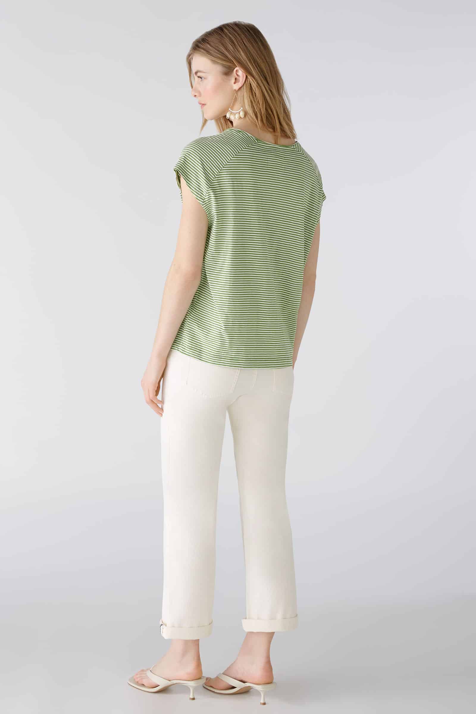 Oui-T-shirt-stripes-green_5