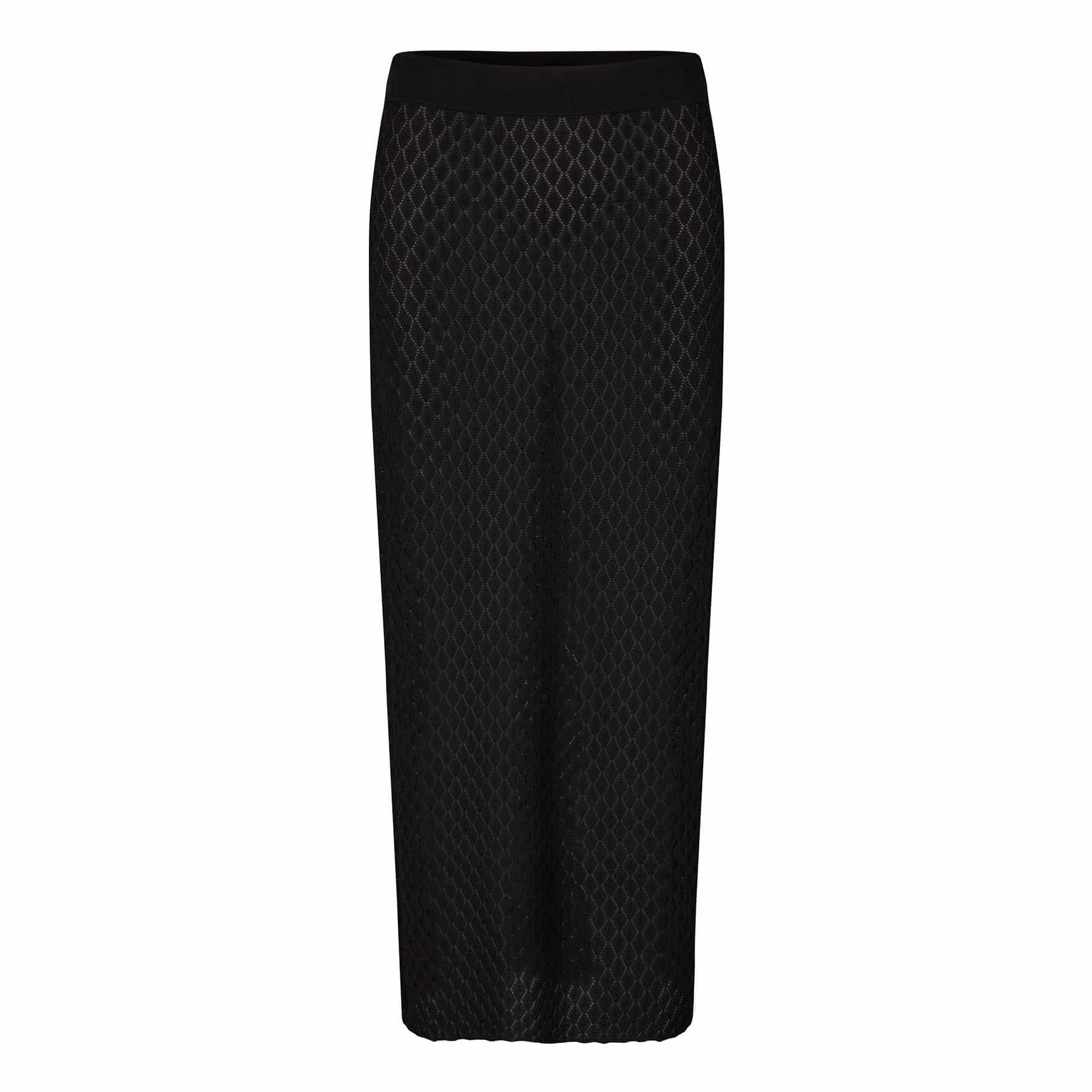 Second-Female_GILLY-KNIT-SKIRT-BLACK