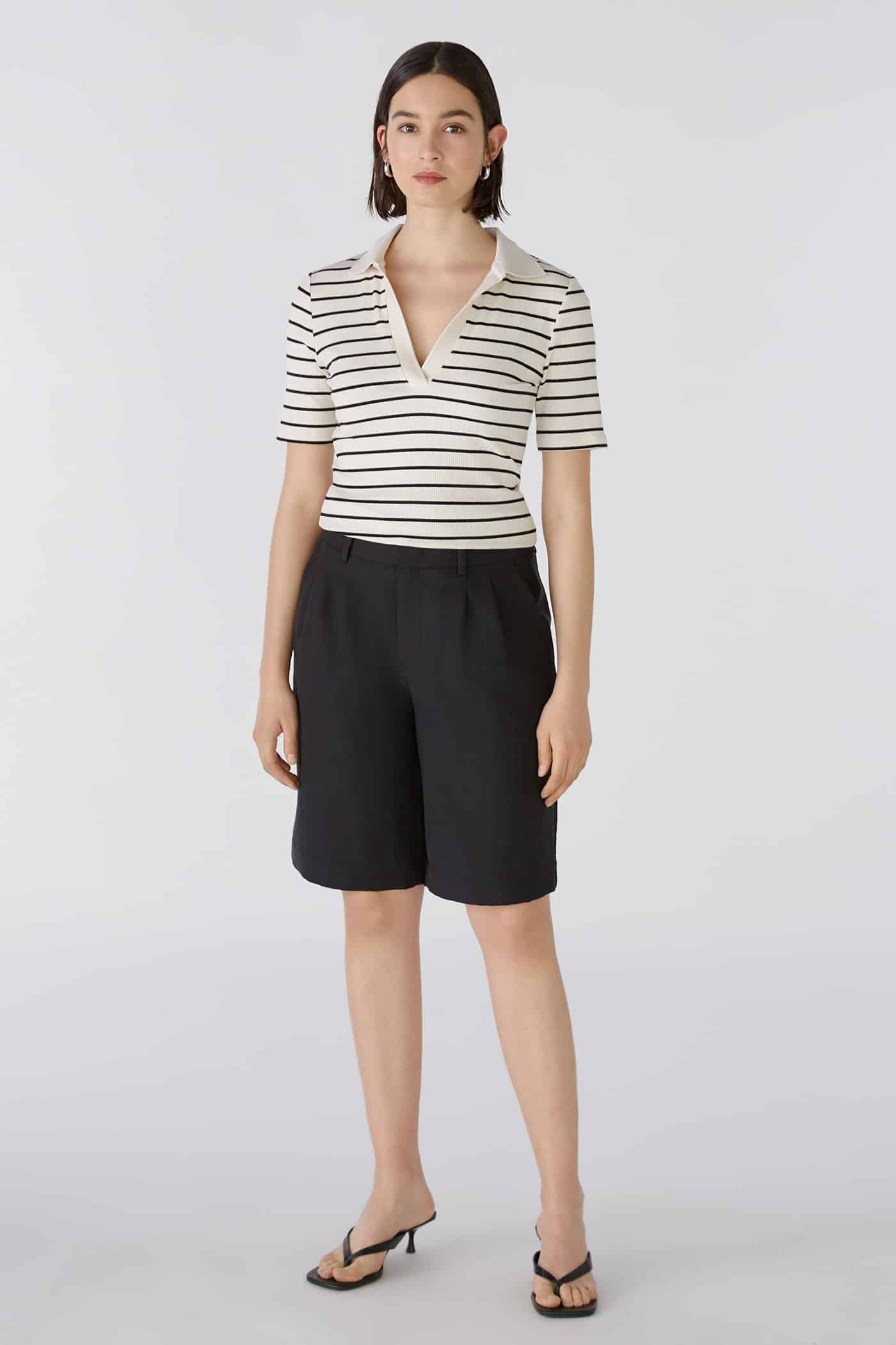 Oui_Polo_Offwhite-Black_4