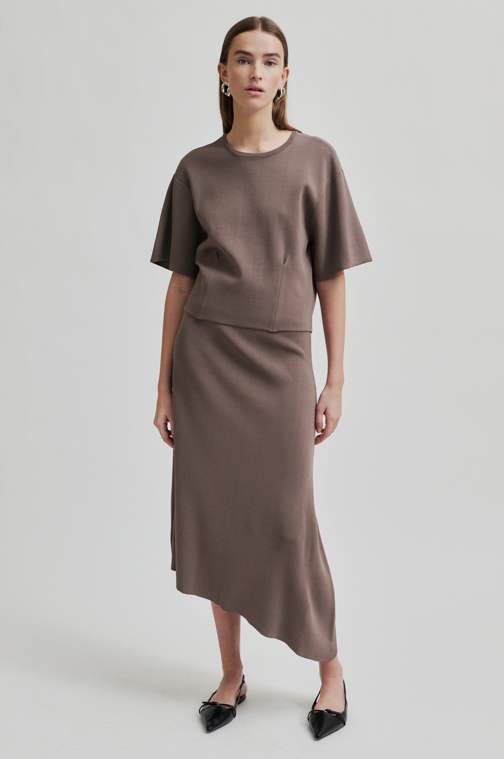 Second-Female_JILLA_KNIT_SKIRT_CHOCOLATE_CHIP_1
