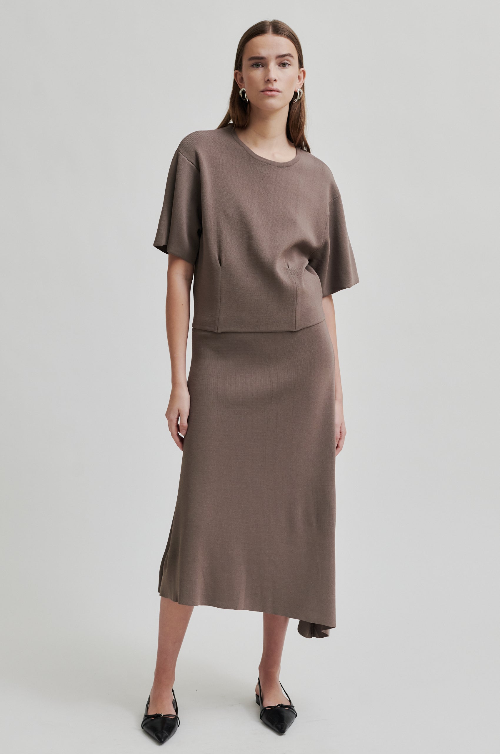 Second-Female_JILLA_KNIT_SKIRT_CHOCOLATE_CHIP_3
