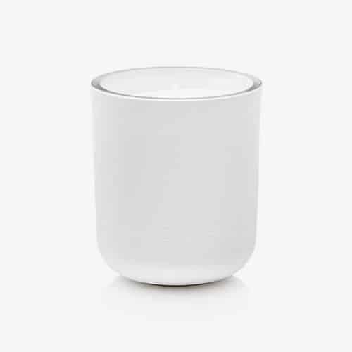Marie Stella Maris Candle White