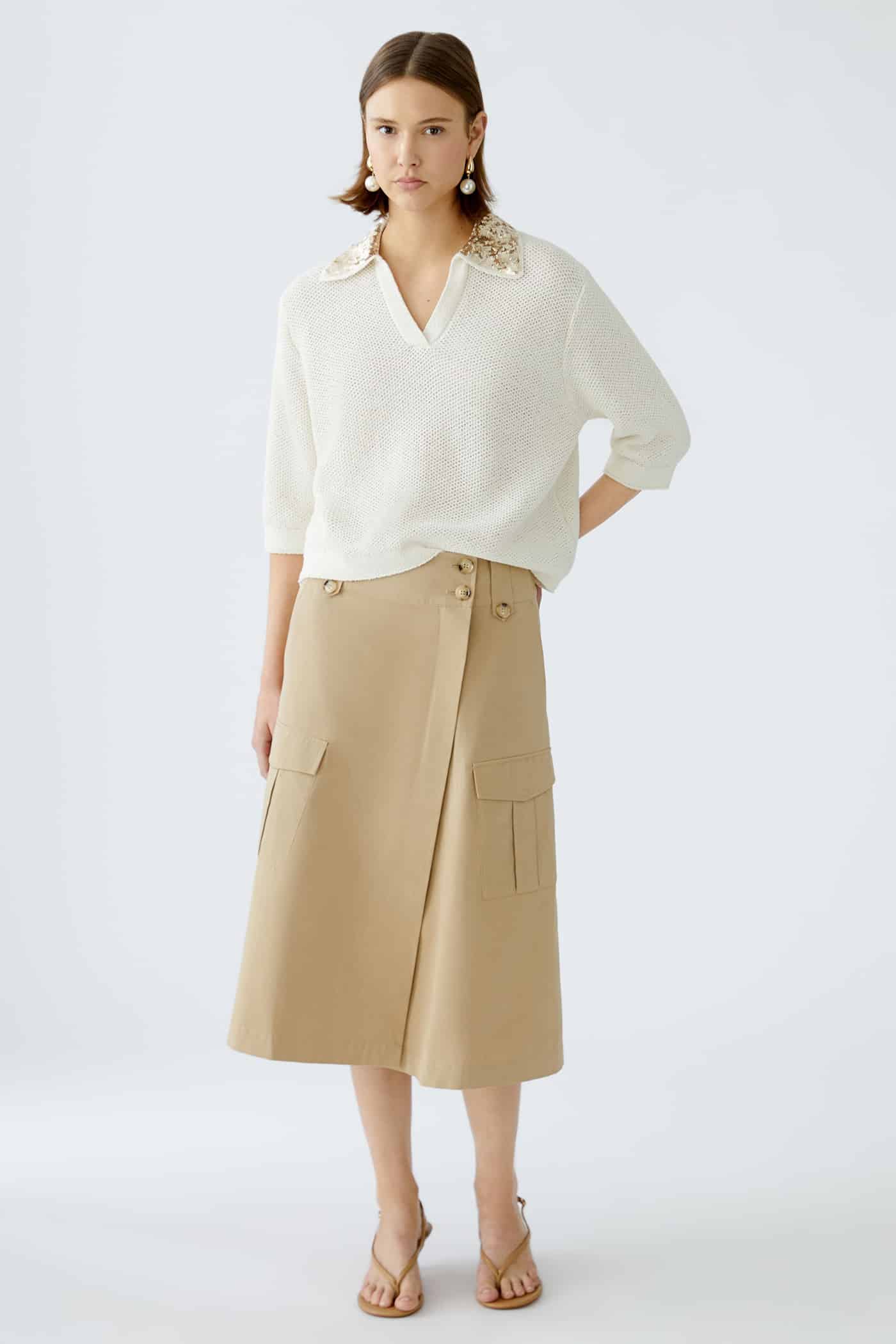 Oui-Midi-skirt-Desert-tan_2