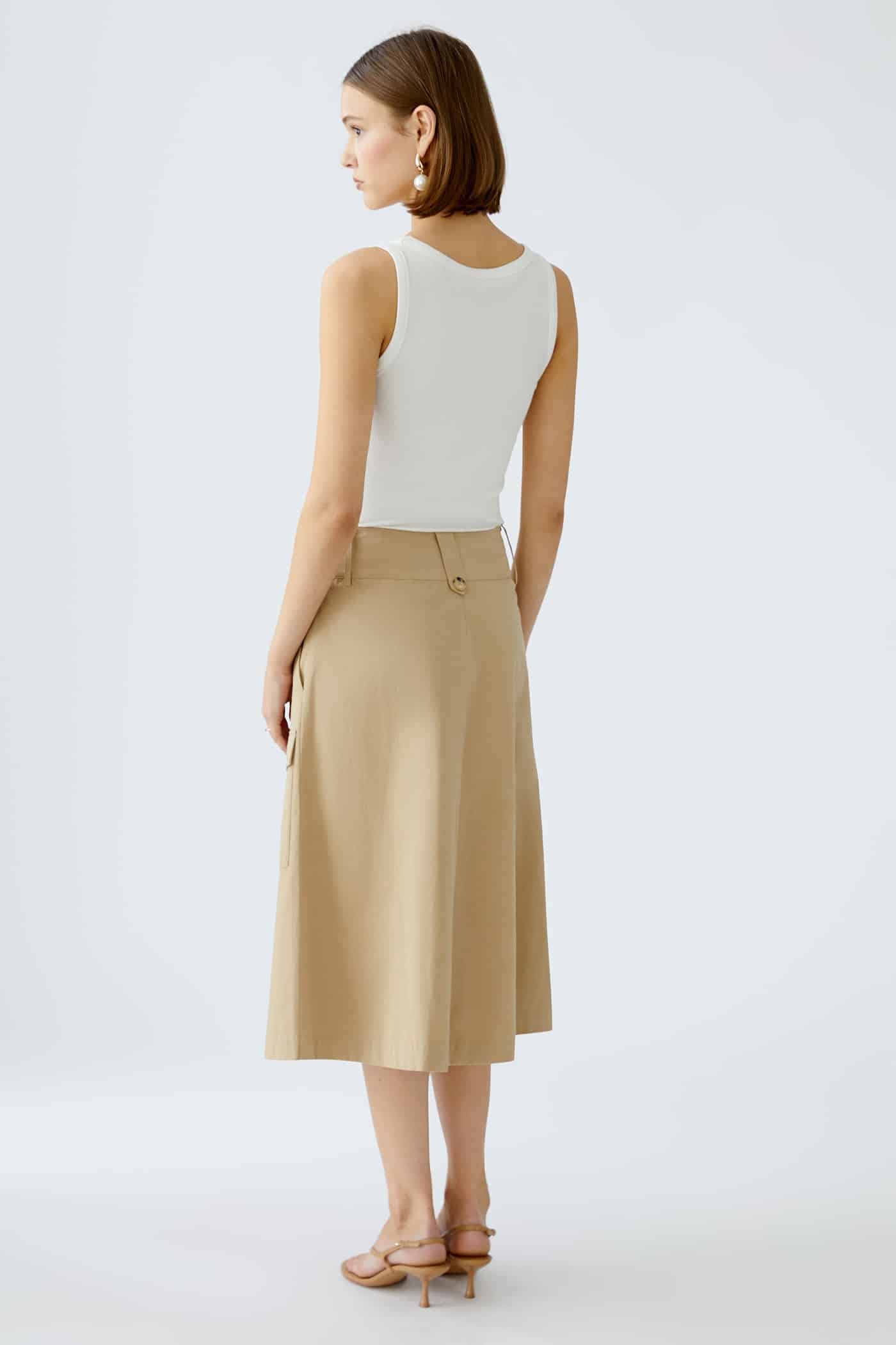 Oui-Midi-skirt-Desert-tan_6