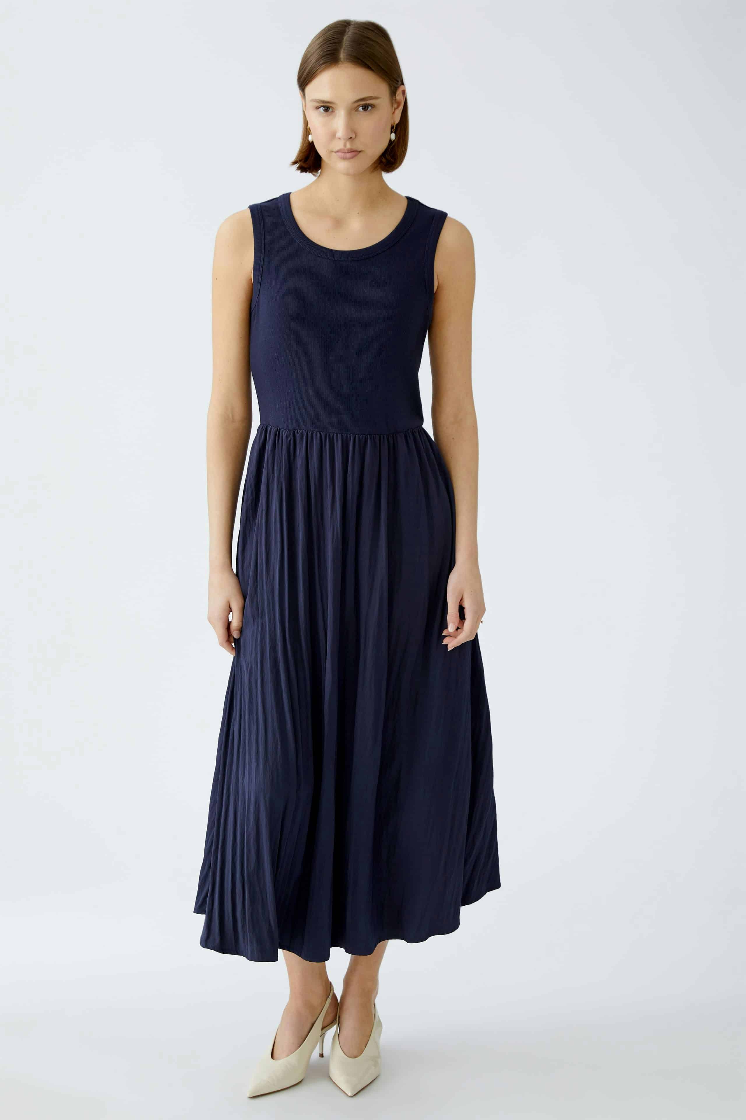 Oui-Sleeveless-Dress_dark-blue_3