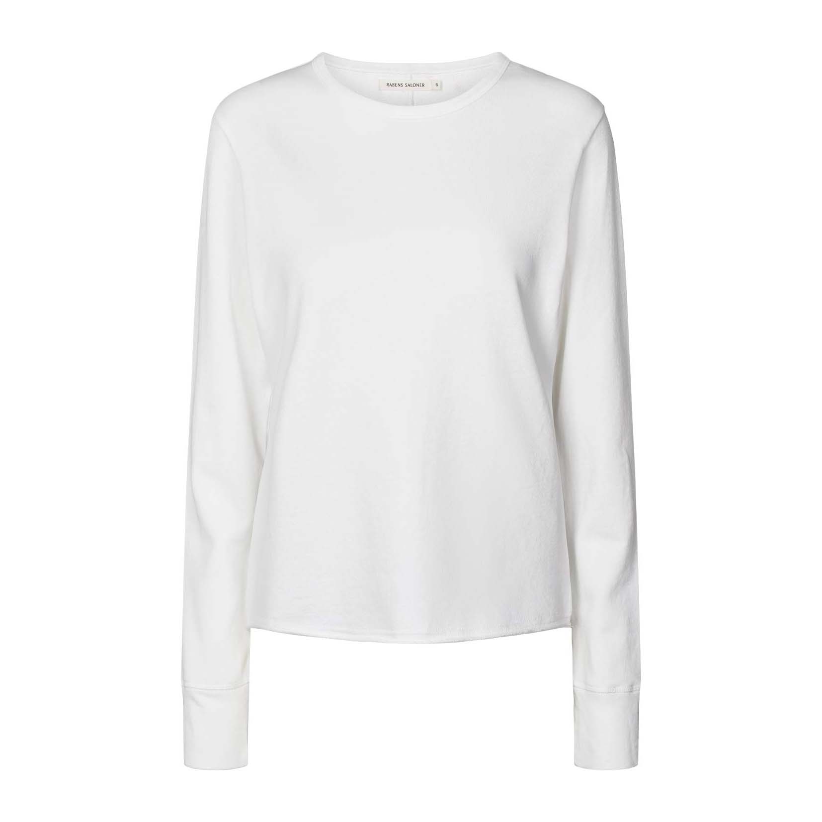 Rabens-Salonher_Light-stretch-crew-neck-top_Hila_White