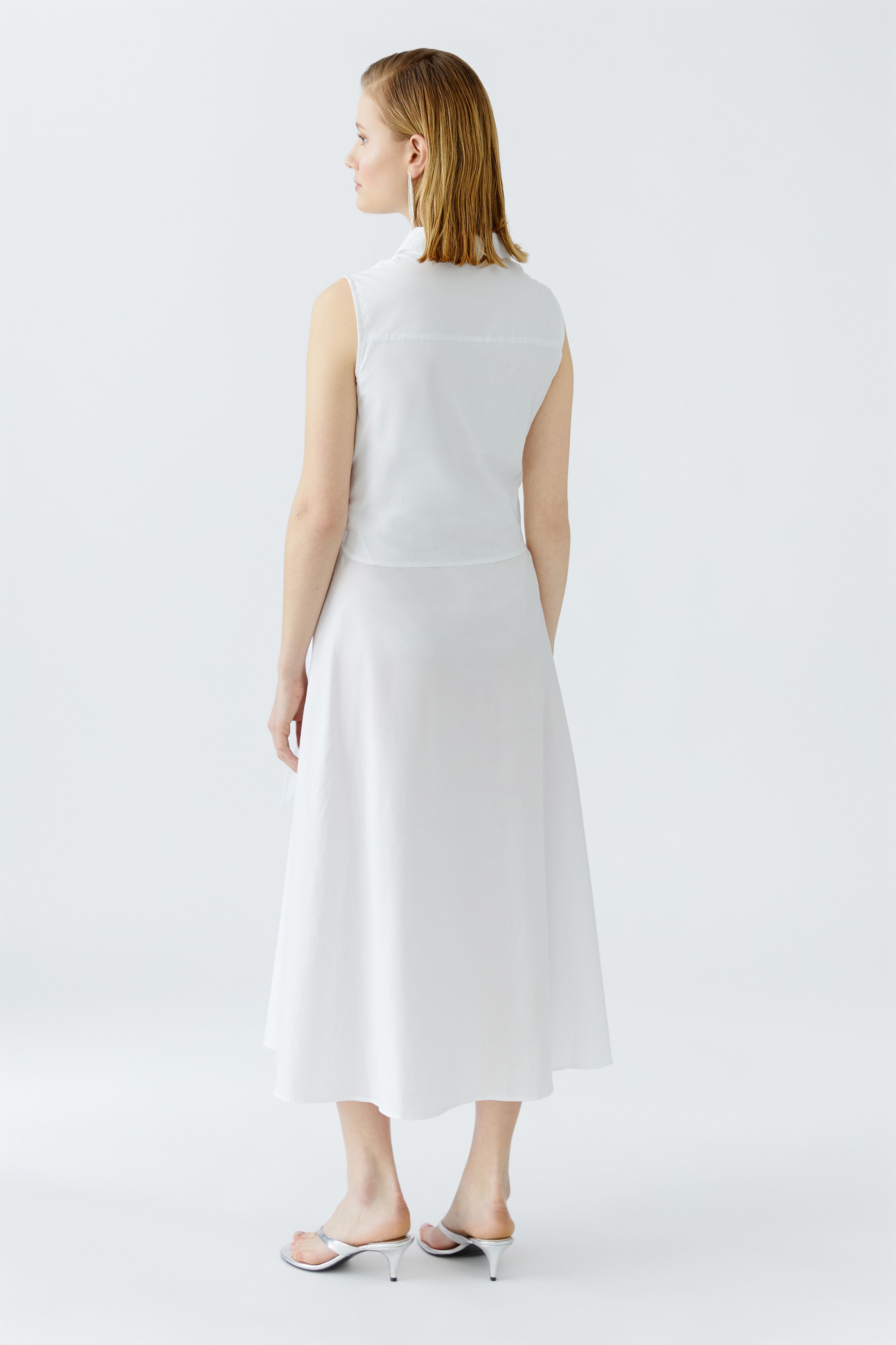 Oui-Sleeveless-Dress-White_3