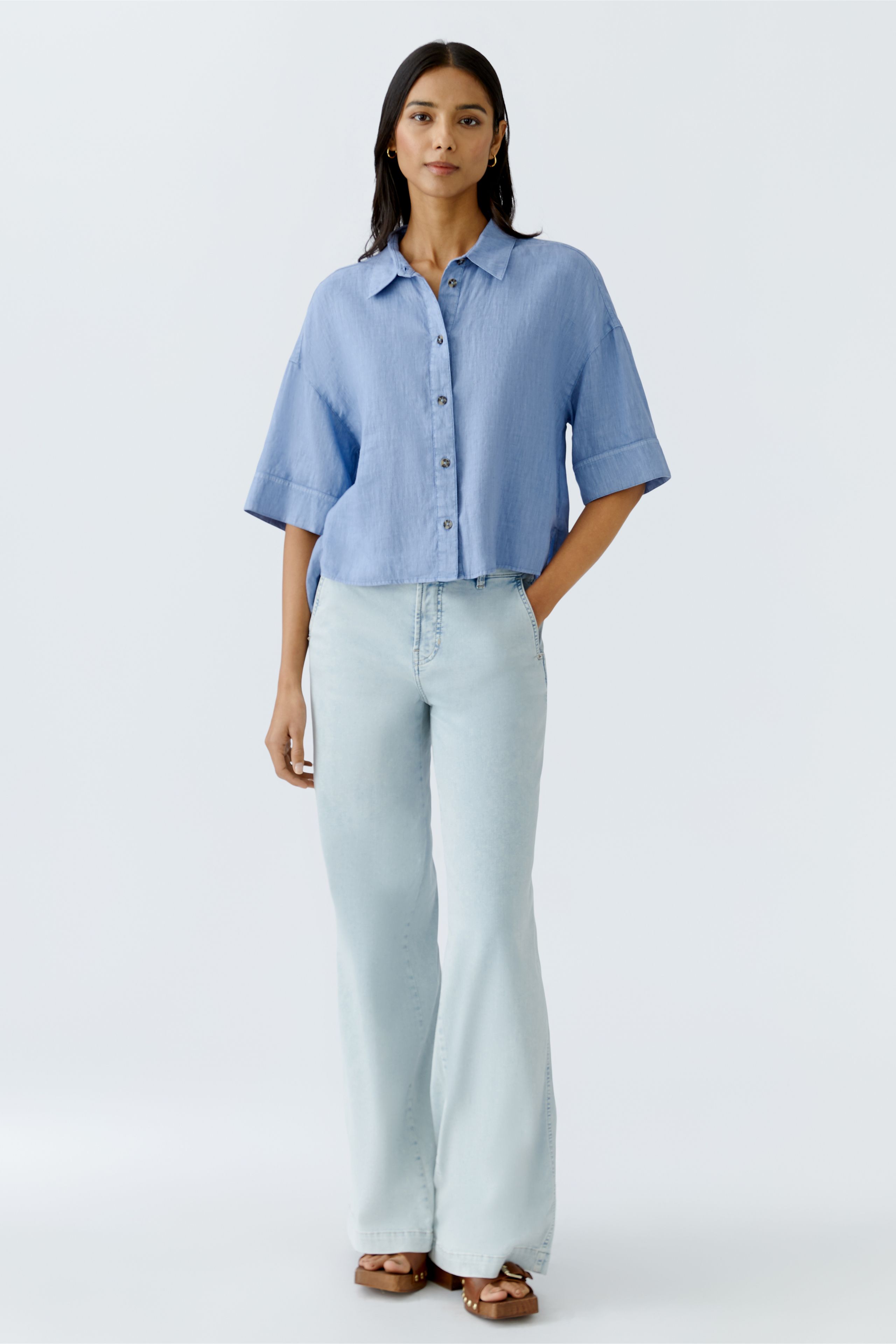 Oui-Blouse-ocean-blue_3