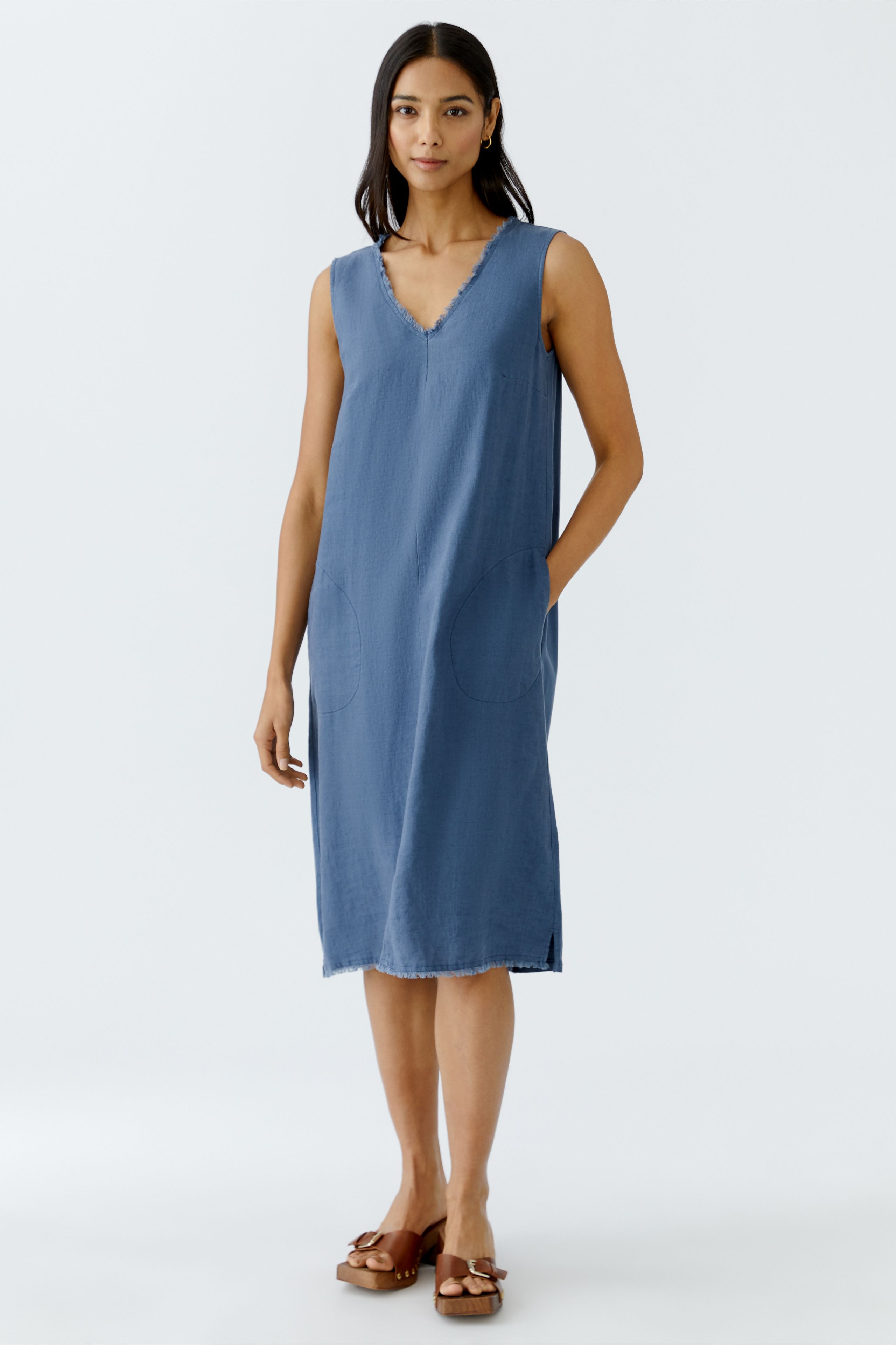 Oui-Sleeveless-Dress-blue_11