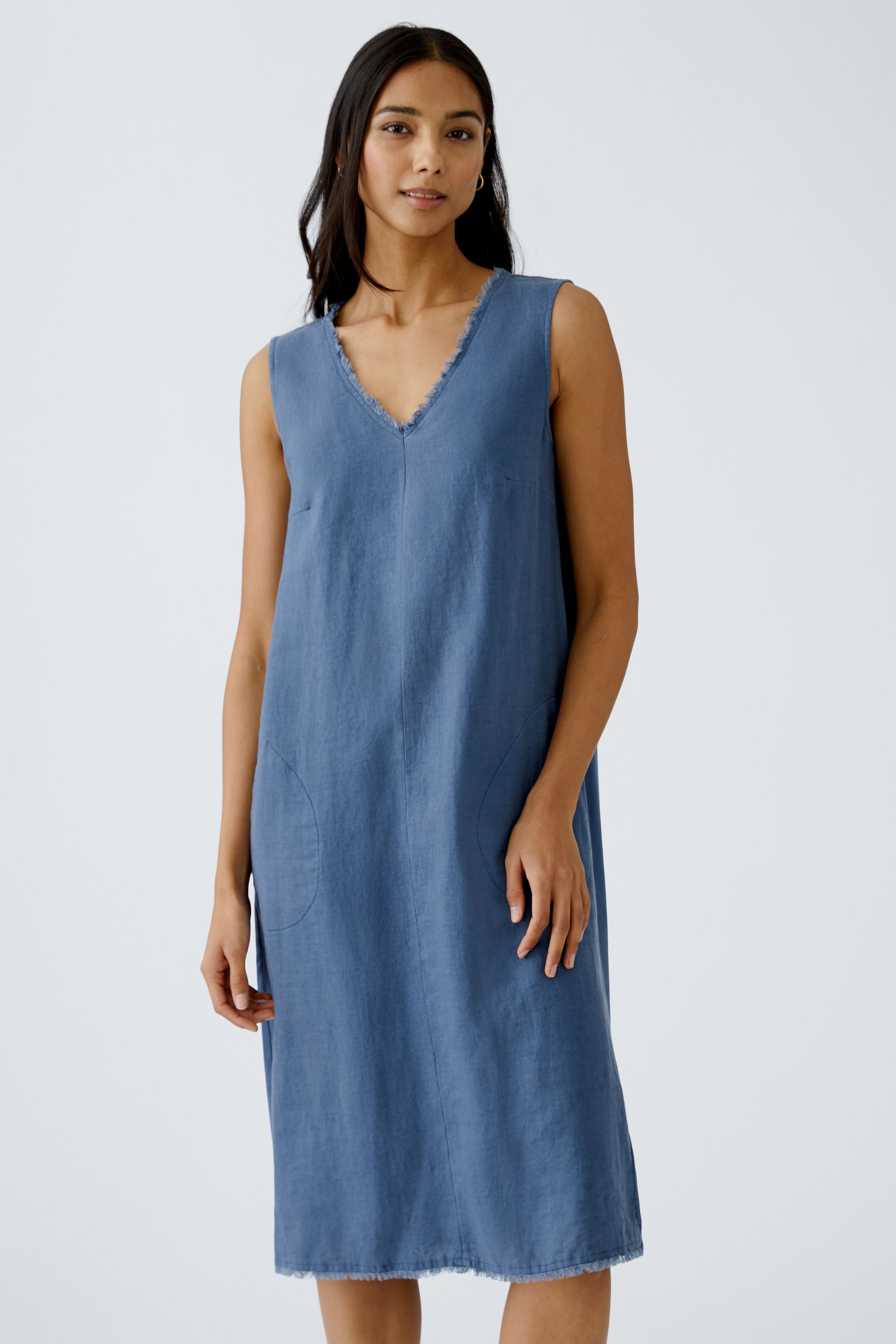 Oui-Sleeveless-Dress-blue_13