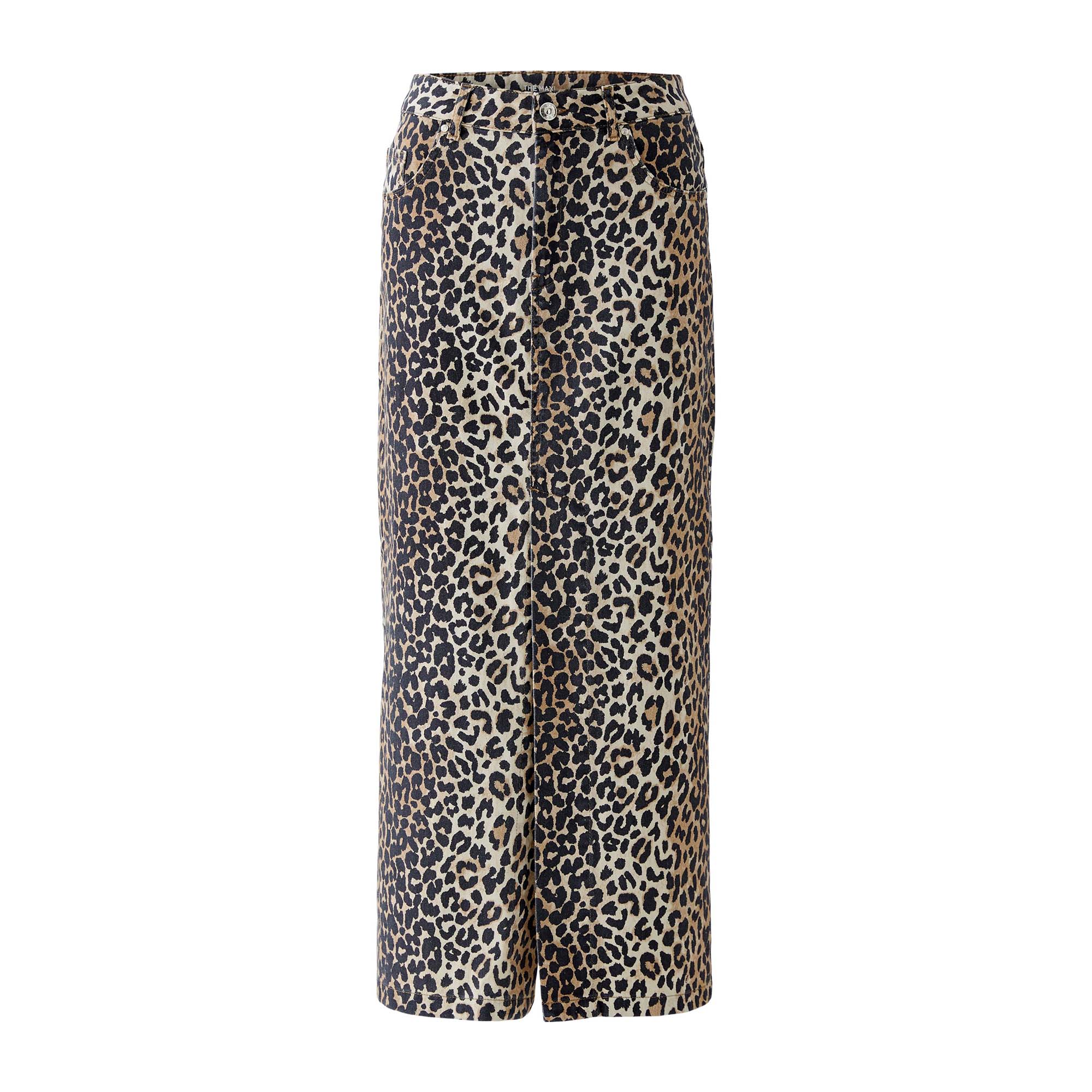 Oui_Skirt-leopard