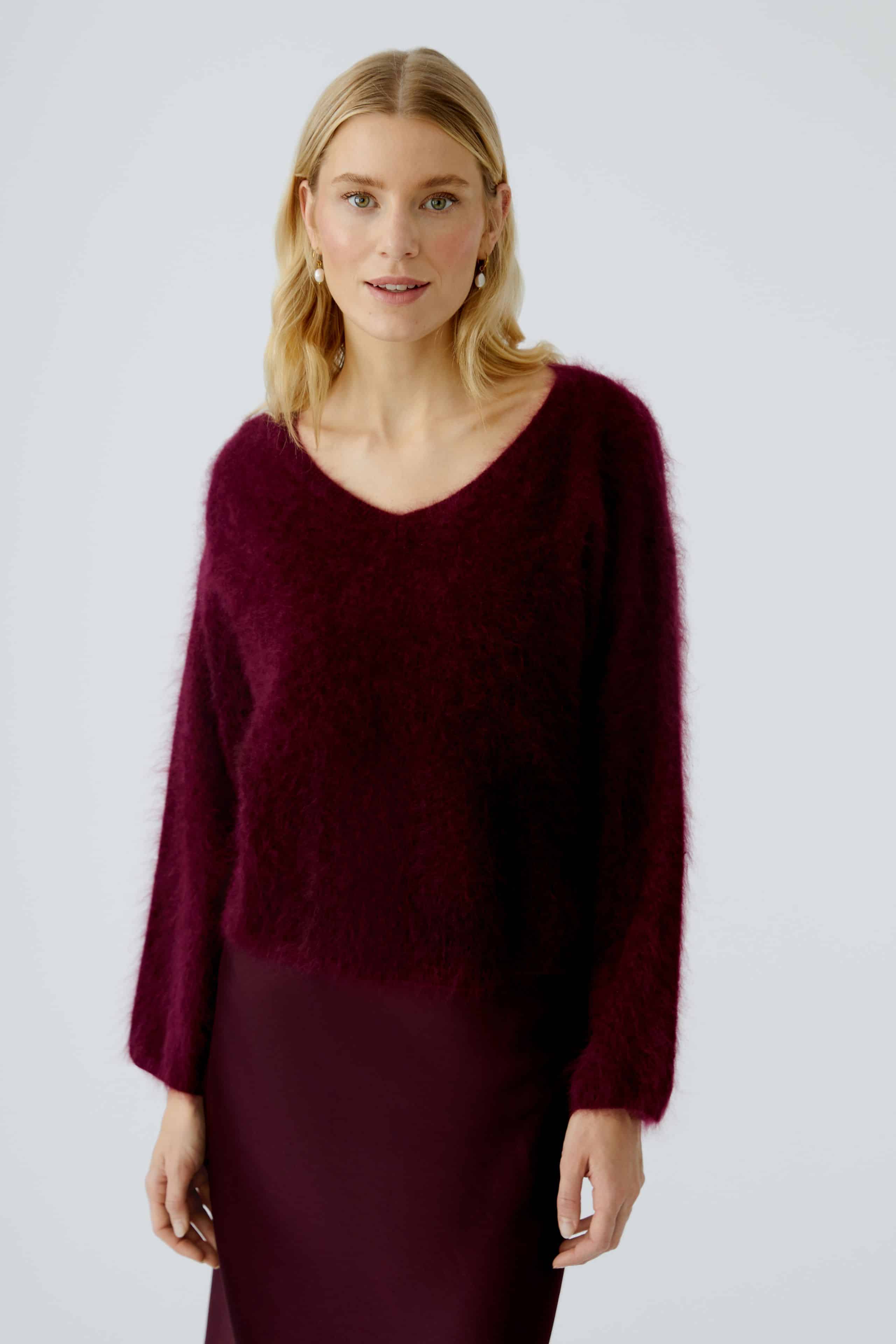 Oui_Jumper_Cashmere_Burgundy_1